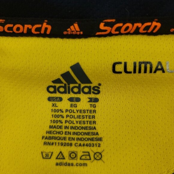 Adidas Mens XL Climalite Scorch Michigan Wolverines Performance‎ 1/4 Zip NCAA - Picture 3 of 14